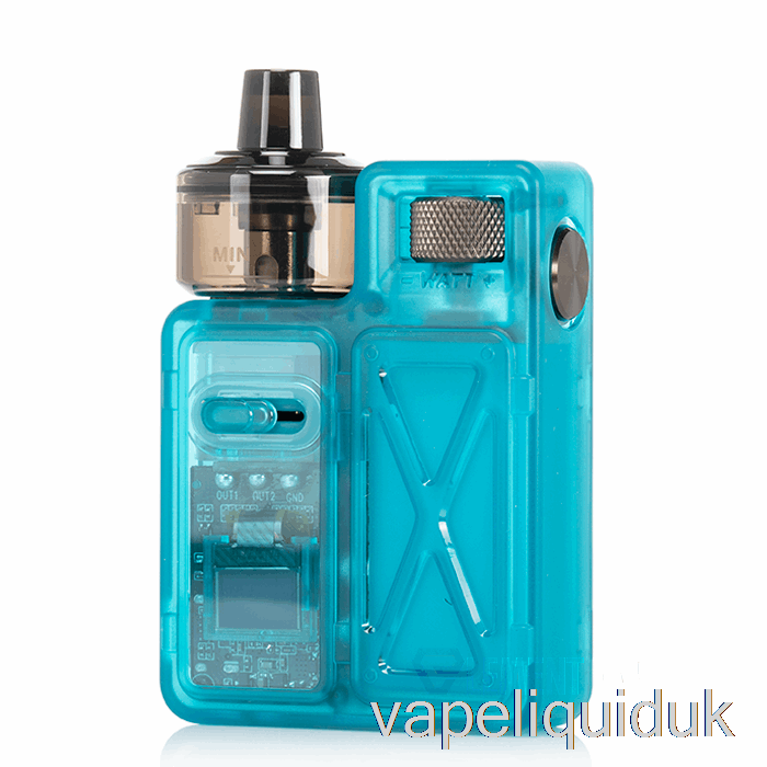 Uwell Crown M 35W Pod Mod Kit Blue Vape Juice